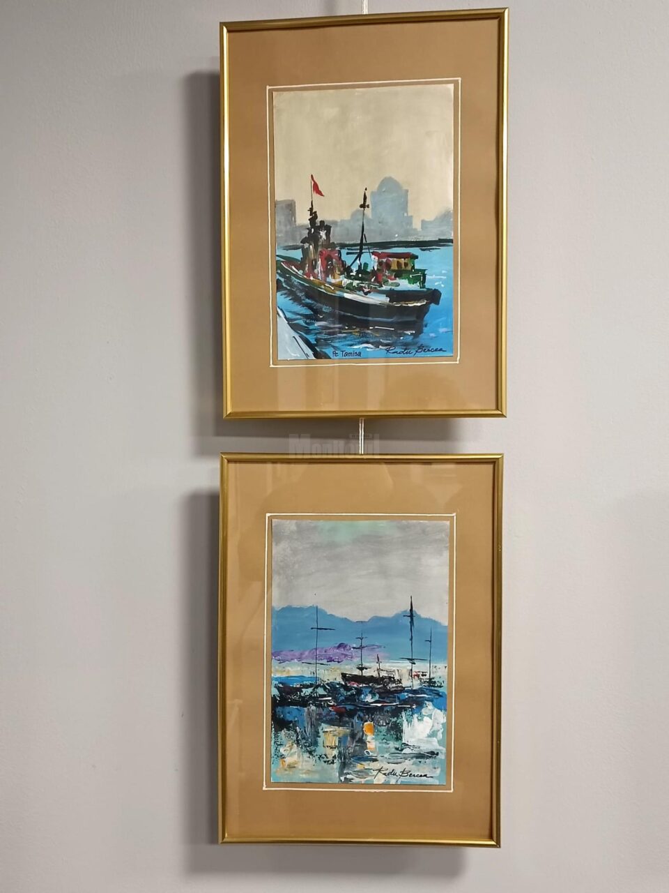 Peisaje marine semnate Radu Bercea