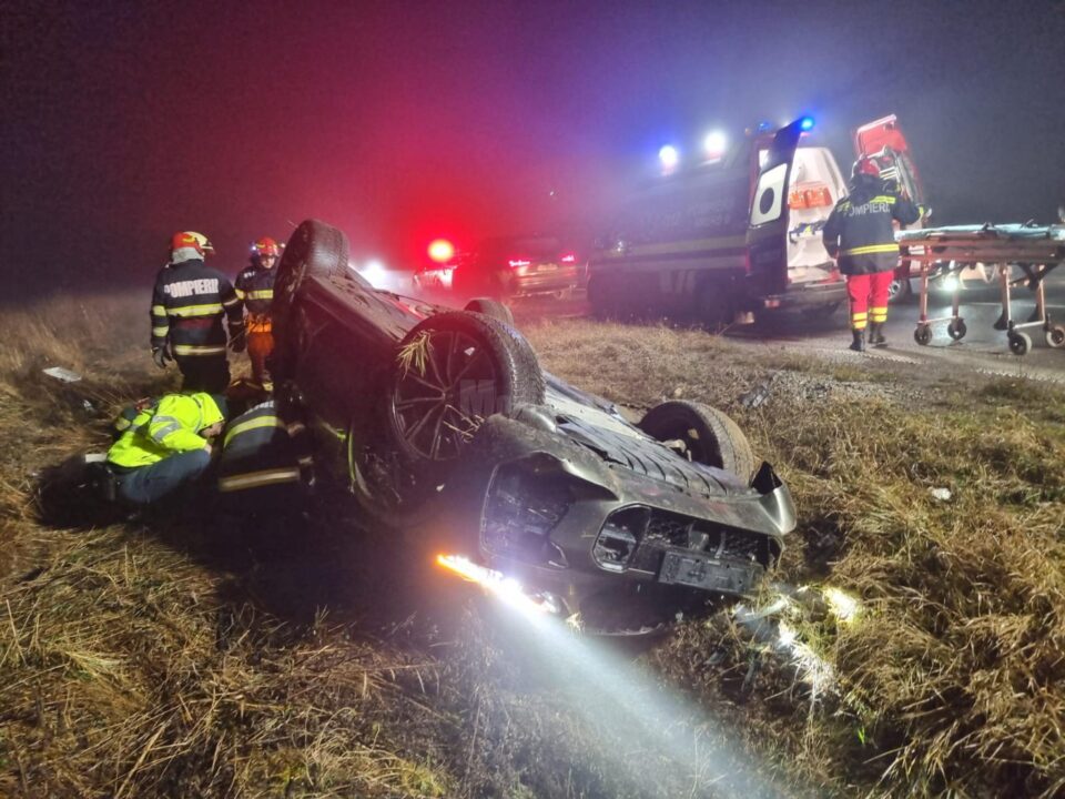 Accident șosea centură Rădăuți