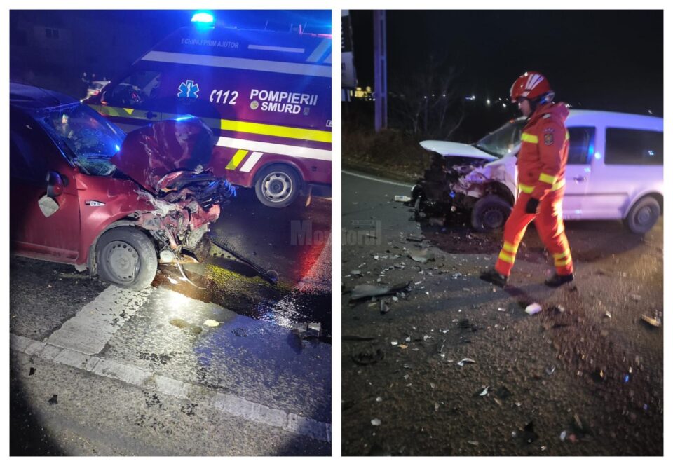 Accident pe DN 29