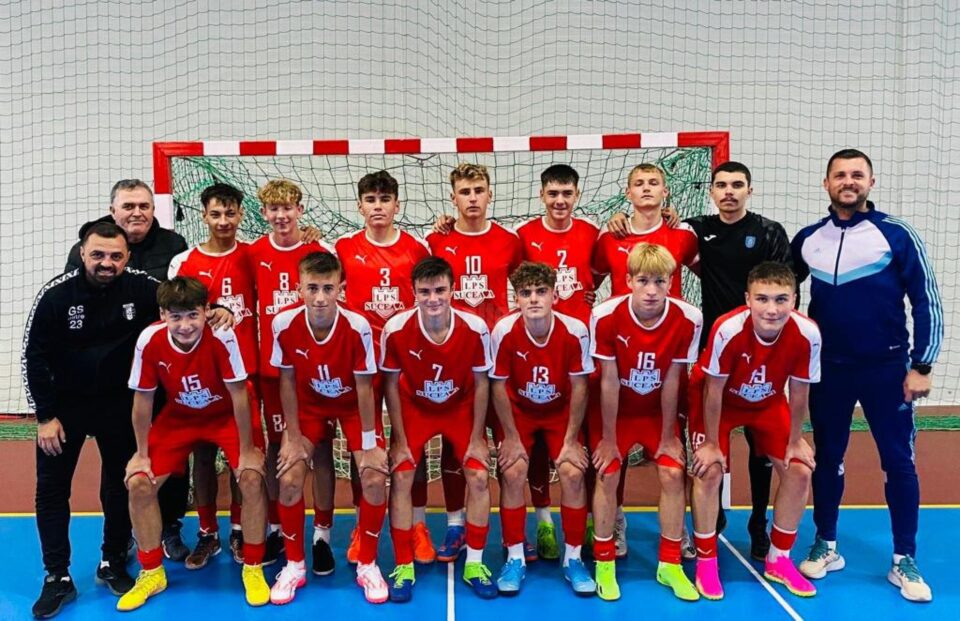 Echipa de futsal juniori a LPS Suceava face o figură frumoasă în campionat