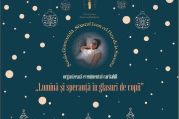 „Lumină și speranță în glasuri de copii”, eveniment caritabil pentru eleva Serena Frittelli, diagnosticată cu cancer