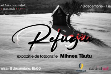 „Refugiu”, expoziție de fotografie realizată de câmpulungeanul Mihnea Tăutu, la Muzeul Arta Lemnului