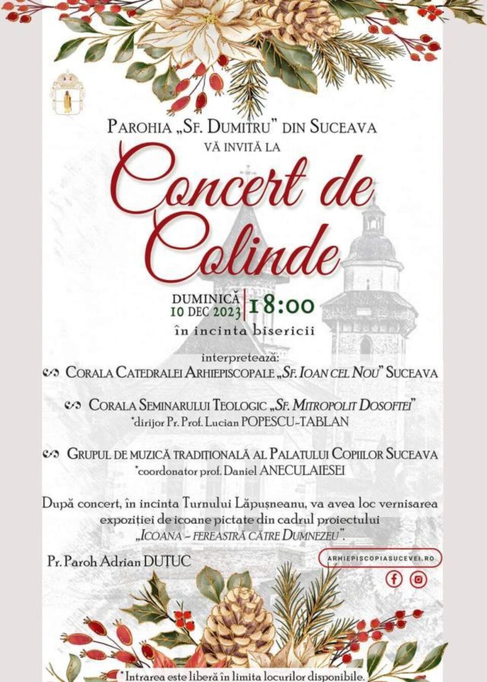 vUnde fugim de-acasă... Perioada 7 - 13 decembrie