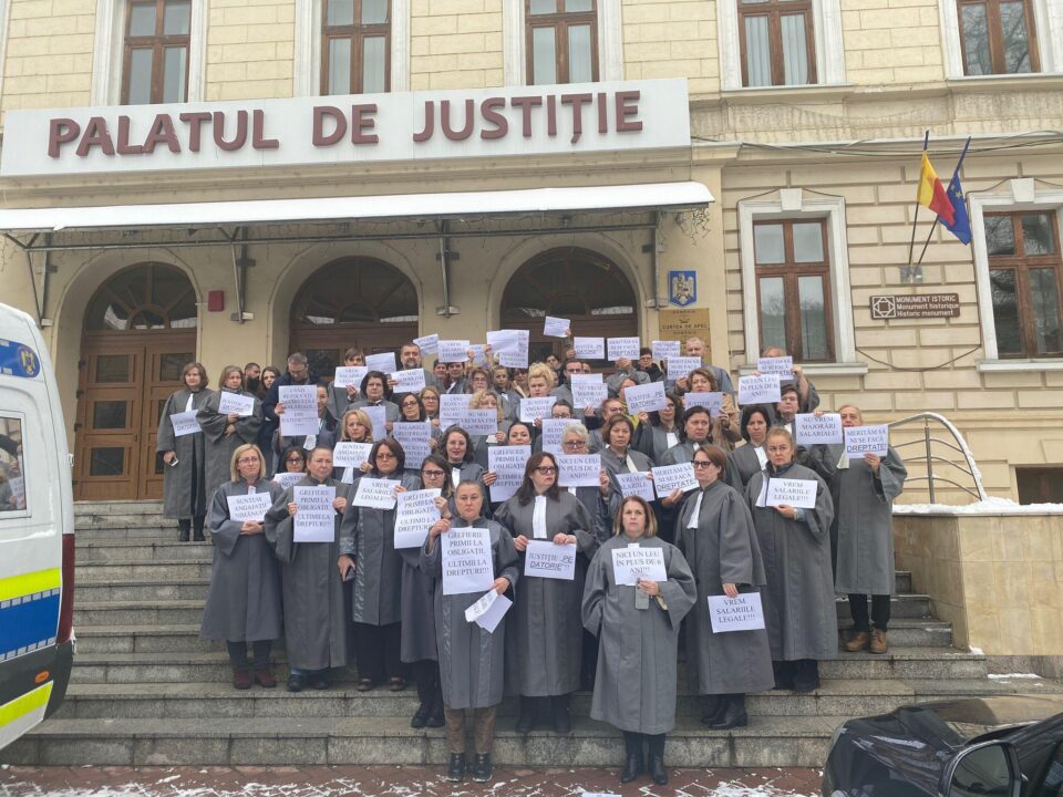 Protestul grefierilor de vineri, 8 decembrie