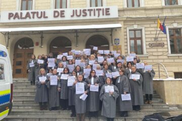 Protestul grefierilor de vineri, 8 decembrie