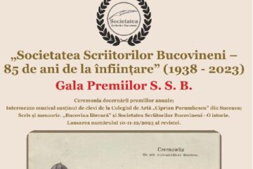 Gala Premiilor SSB, la Biblioteca Bucovinei „I.G. Sbiera” Suceava