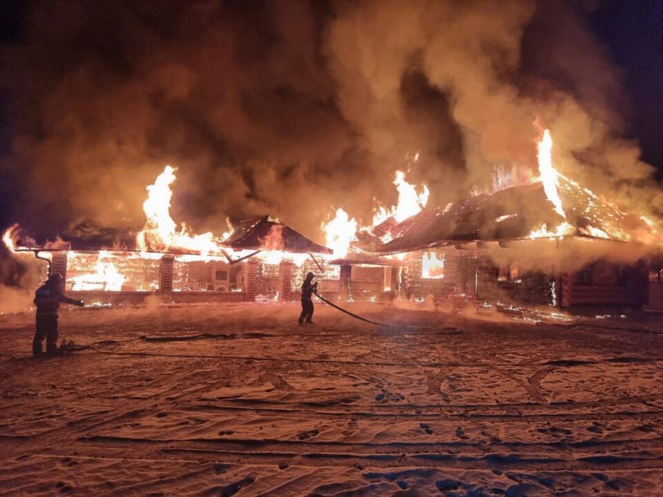 Incendiu la Mănăstirea Humorului