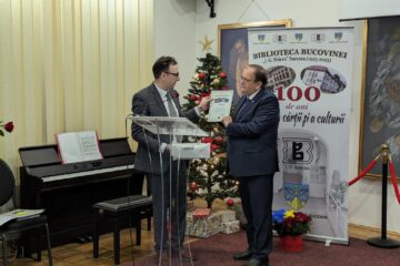 Dr. Gabriel Cărăbuș și Gheorghe Flutur