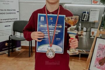 Unul dintre medaliații de la Turneul Campionilor MPG