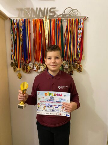 Unul dintre medaliații de la Turneul Campionilor MPG