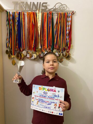 Unul dintre medaliații de la Turneul Campionilor MPG