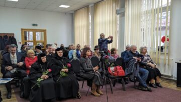 Ceremonia decernării premiilor anuale ale Societății Scriitorilor Bucovineni, la Biblioteca Bucovinei