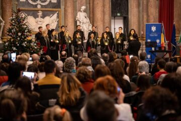 Corala „Ciprian Porumbescu” a concertat în Elveția, Franța, Italia și Germania