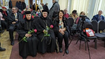 Ceremonia decernării premiilor anuale ale Societății Scriitorilor Bucovineni, la Biblioteca Bucovinei