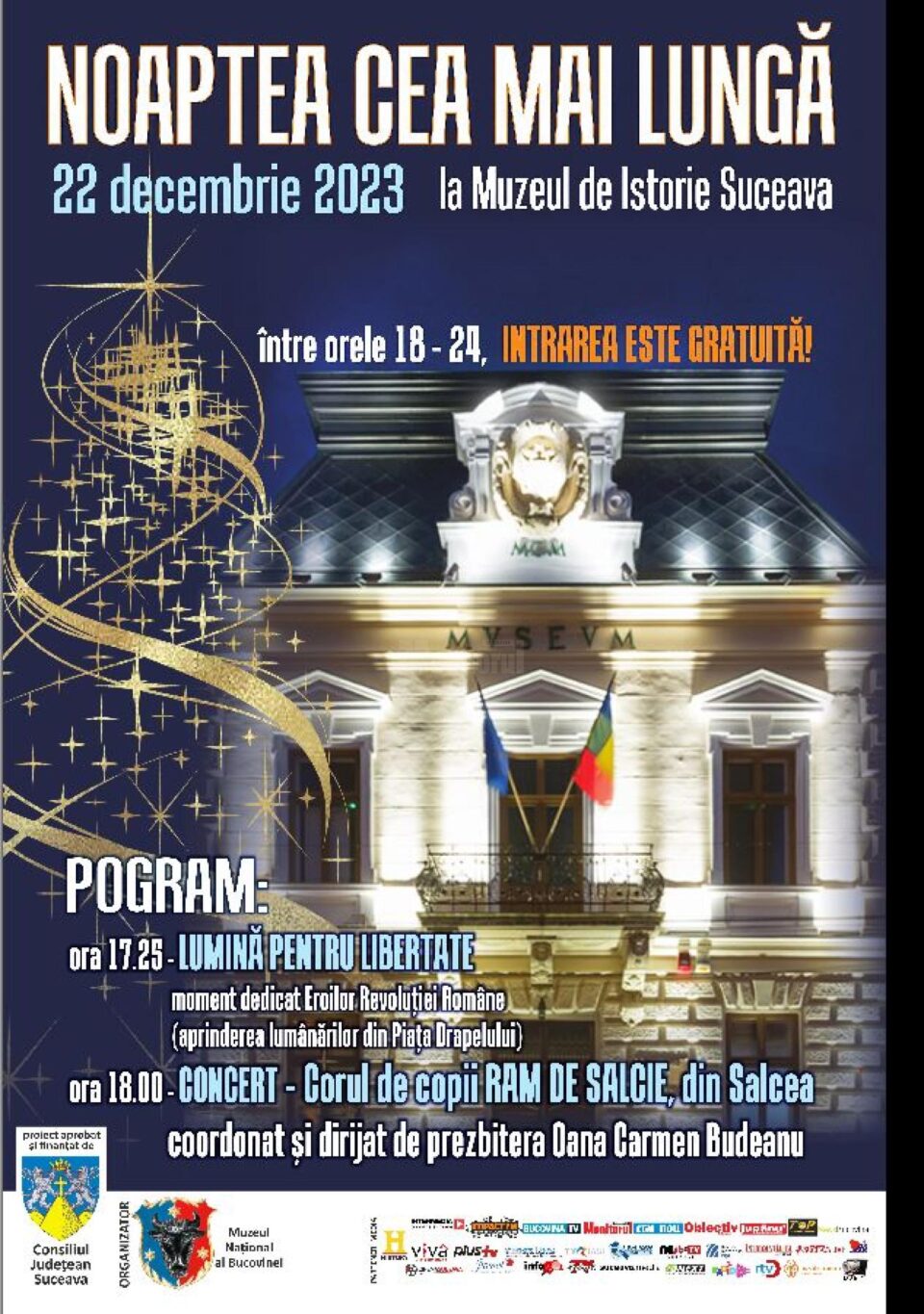 Moment dedicat eroilor Revoluției române și concert de colinde, la „Noaptea cea mai lungă” Moment dedicat eroilor Revoluției române și concert de colinde, la „Noaptea cea mai lungă”