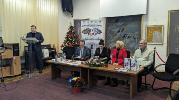 Ceremonia decernării premiilor anuale ale Societății Scriitorilor Bucovineni, la Biblioteca Bucovinei