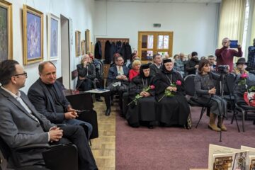 Ceremonia decernării premiilor anuale ale Societății Scriitorilor Bucovineni, la Biblioteca Bucovinei