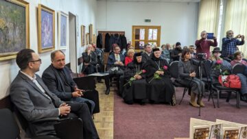 Ceremonia decernării premiilor anuale ale Societății Scriitorilor Bucovineni, la Biblioteca Bucovinei
