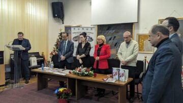 Ceremonia decernării premiilor anuale ale Societății Scriitorilor Bucovineni, la Biblioteca Bucovinei