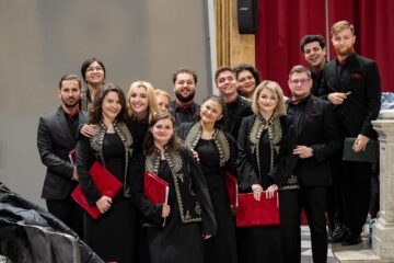 Corala „Ciprian Porumbescu” a concertat în Elveția, Franța, Italia și Germania