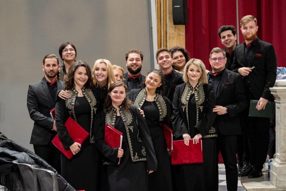 Corala „Ciprian Porumbescu” a concertat în Elveția, Franța, Italia și Germania