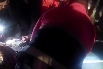 Scene de coșmar la locul accidentului