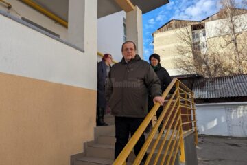 Gheorghe Flutur a verificat lucrările de modernizare de la Grădinița Specială din Fălticeni