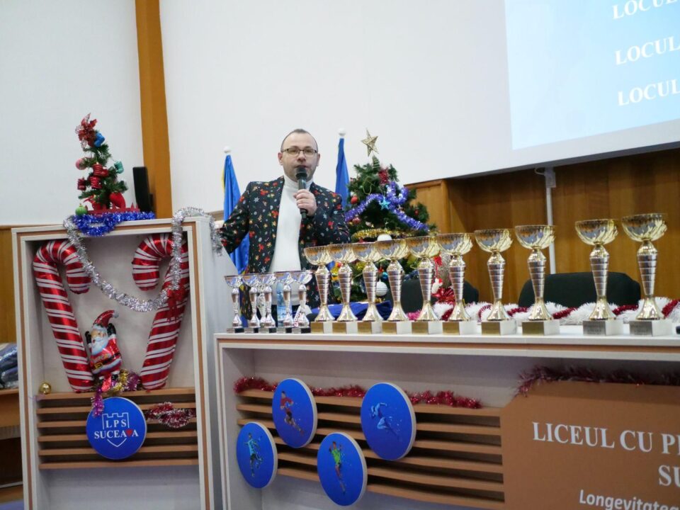 Premierea sportivilor de la LPS Suceava a fost oficiată de directorul Ciprian Anton