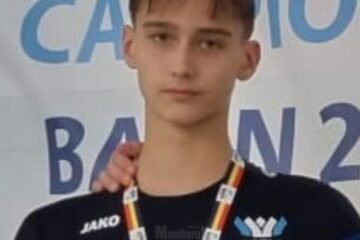 Vlad Diaconescu a cucerit argintul la Naționalele de cadeți