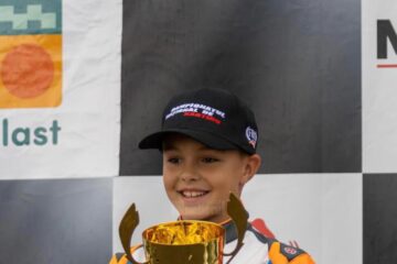 Vladimir Rebenciuc este unul dintre cei mai talentați piloți de karting din România