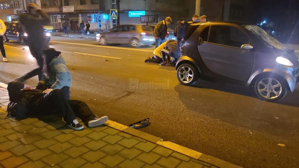 Accidentul de joi seară, de pe trecerea de pietoni din zona Policlinică