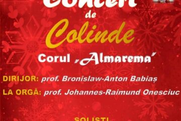 Concert de colinde, sâmbătă, la Biserica Romano-Catolică „Sf. Ioan Nepomuk” Suceava