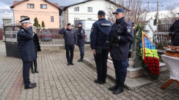 Comemorarea eroilor martiri ai Revoluției din 1989, la Fălticeni