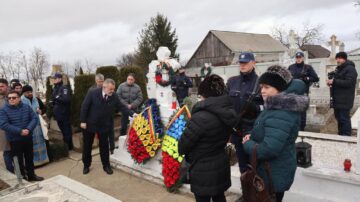 Comemorarea eroilor martiri ai Revoluției din 1989, la Fălticeni