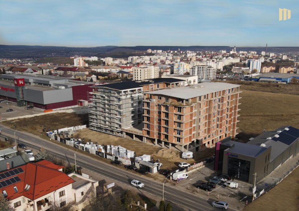 Apartamentele din Ansamblul Rezidențial Twins vor fi predate la cheie începând din primăvara anului 2024
