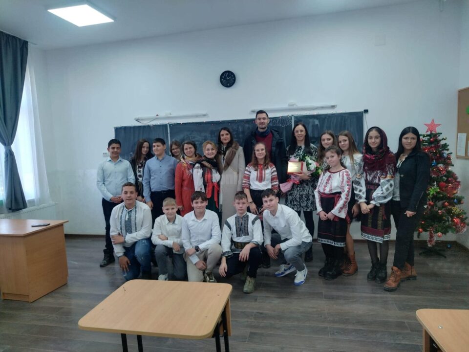 Proiectul „My Smiling School”, inaugurat la Școala Gimnazială Frasin