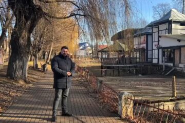 Primarul din Rădăuți, Bogdan Loghin, propune amenajarea unei grădini japoneze în parcul de la lac