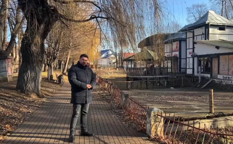 Primarul din Rădăuți, Bogdan Loghin, propune amenajarea unei grădini japoneze în parcul de la lac