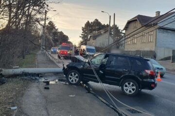 Accident pe Calea Unirii