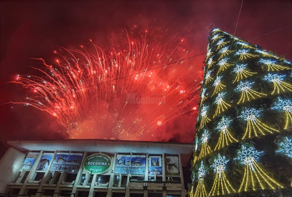 Revelion cu Bere Gratis, Amna și superbe focuri de artificii, la Suceava