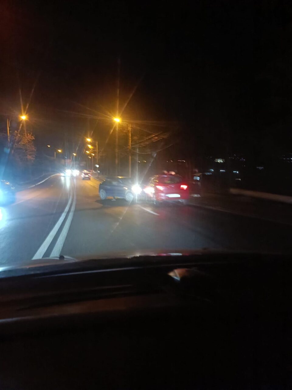 Accidente unul după altul