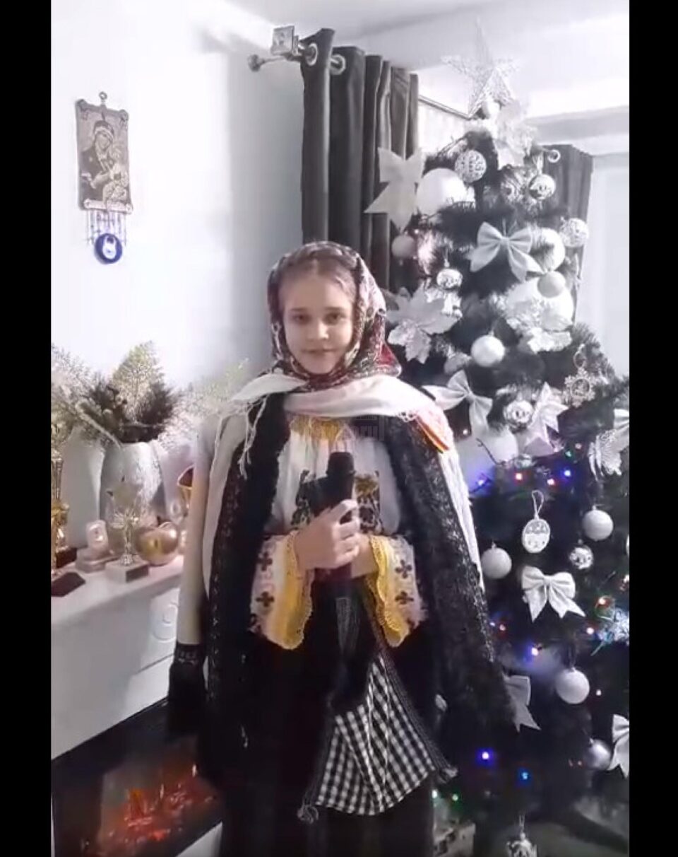 Locul II - Alessia Maria Serediuc, 12 ani, din Adâncata