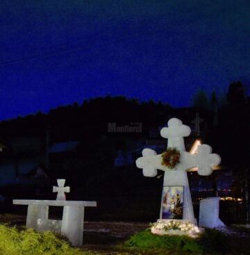 Cruce de gheață la Ciumârna