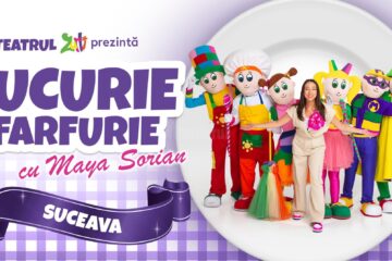 Spectacolul pentru copii „Bucurie în farfurie”, lansat de Gașca Zurli, ajunge și la Suceava