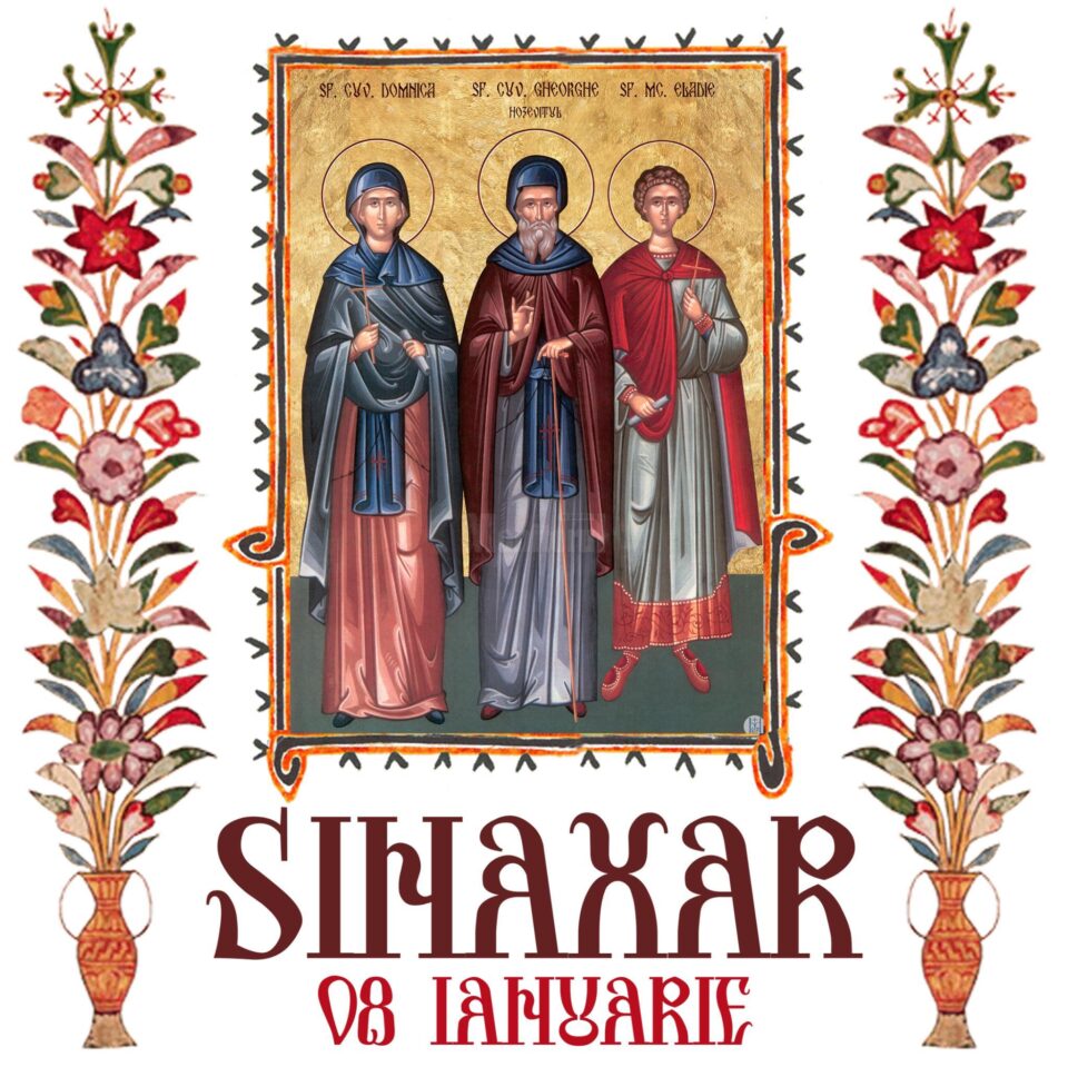 Sinaxar 08 ianuarie 2024