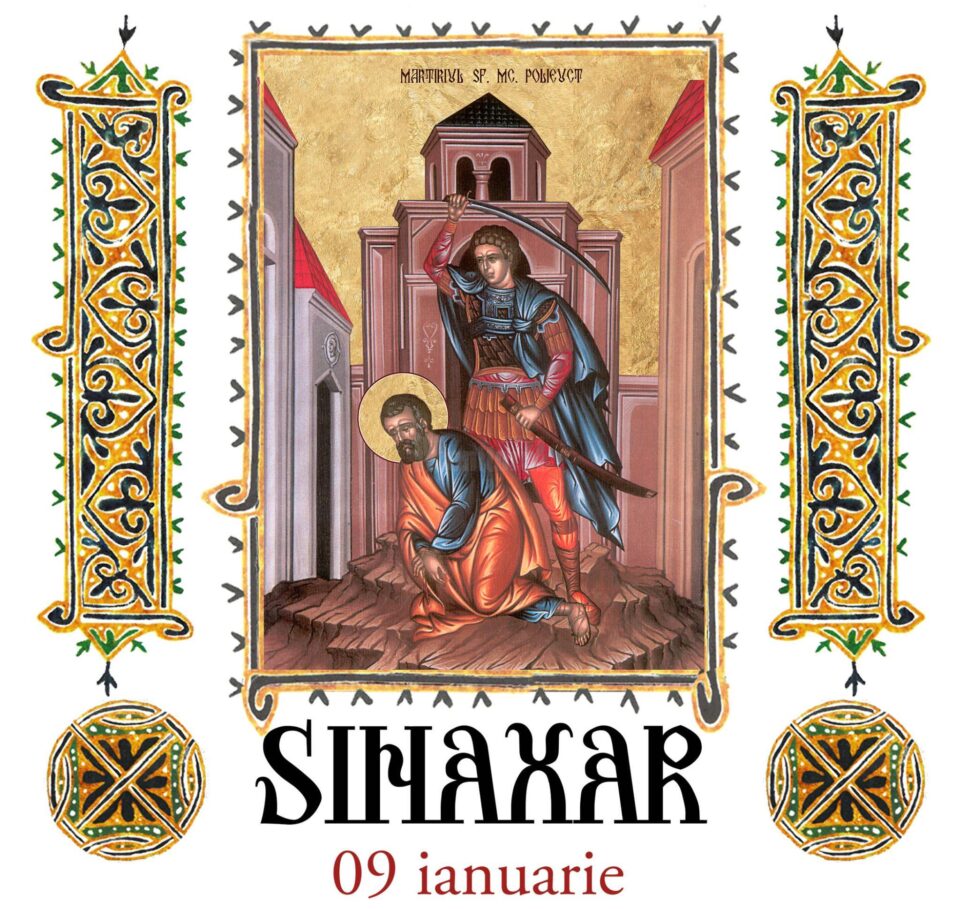 Sinaxar 09 ianuarie 2024