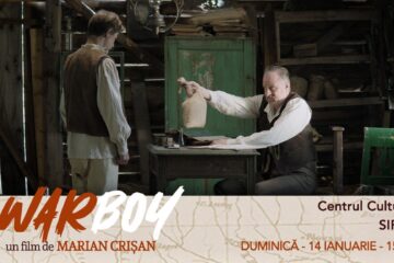 Regizorul Marian Crișan și actorul Daniel Bâliș, prezenți la Centrul Cultural Siret la proiecția filmului Warboy