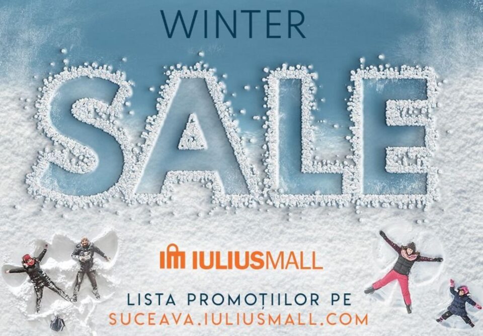 Reduceri de până la 70% la o gamă variată de produse, la Iulius Mall. A început Winter Sale Reduceri de până la 70% la o gamă variată de produse, la Iulius Mall. A început Winter Sale