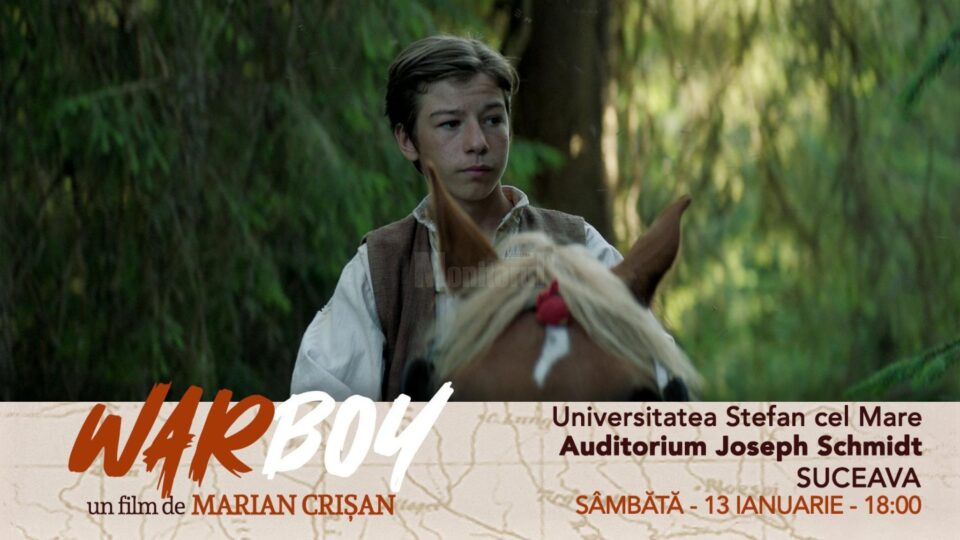 WARBOY, un film cu elemente de western, va fi difuzat la Gura Humorului, Suceava, Rădăuți și Siret