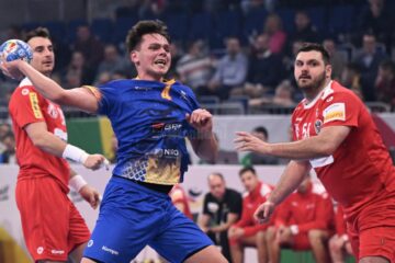 Daniel Stanciuc a evoluat curajos in meciul cu Austria. Foto Profimedia